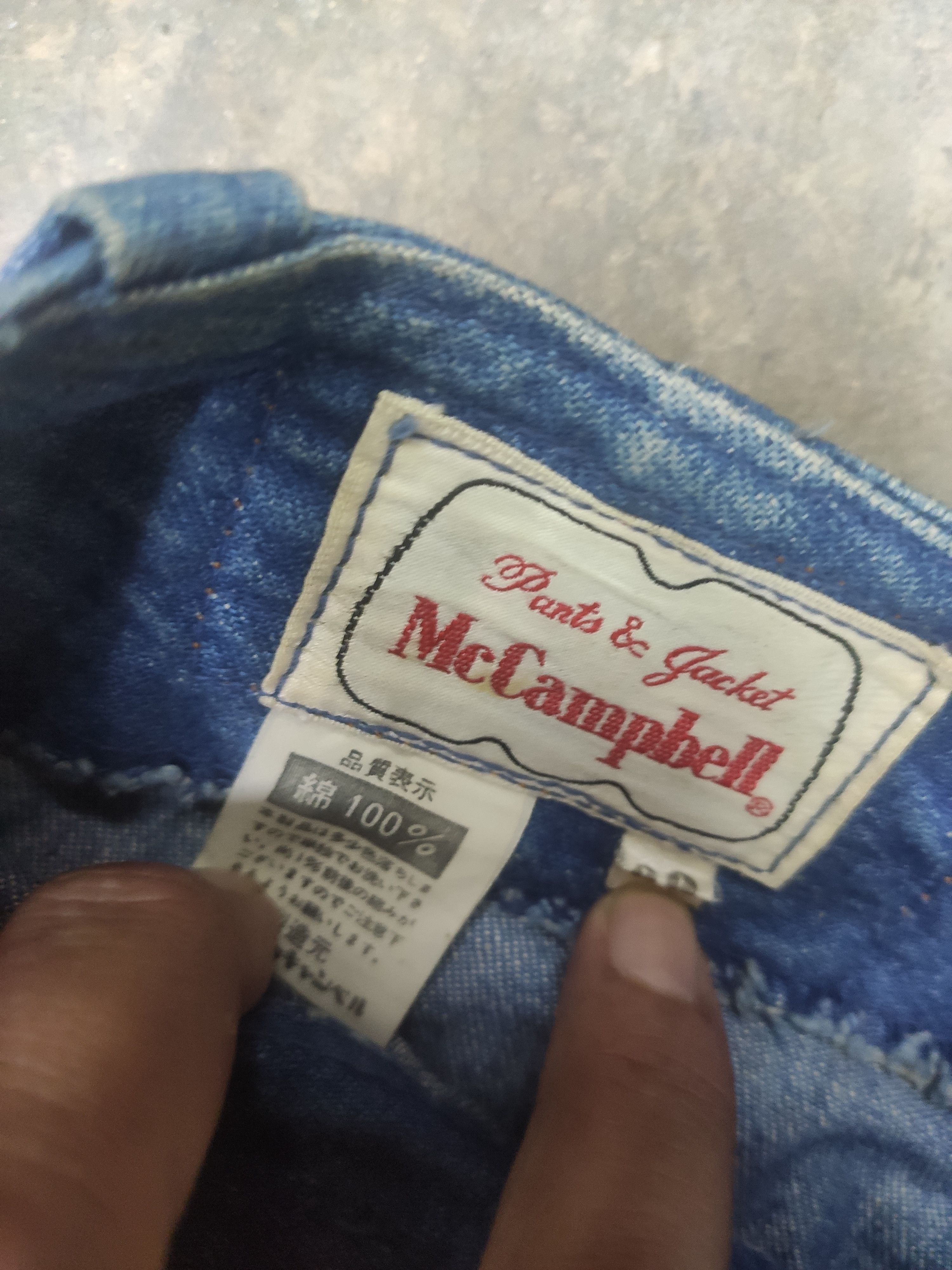 If Six Was Nine Vintage 70s Vintage Mc Campbell jeans flared jeans design Size US 27 - 9 Thumbnail