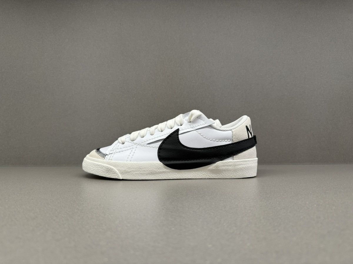 Nike Nike Blazer Low 77 Jumbo White Black Sail Women’s Size US 9 / IT 39 - 5 Thumbnail