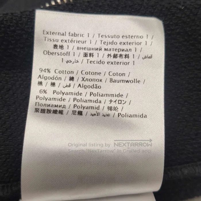 Valentino Valentino Cotton contrasting letter logo hooded zipper Size US S / EU 44-46 / 1 - 9 Thumbnail