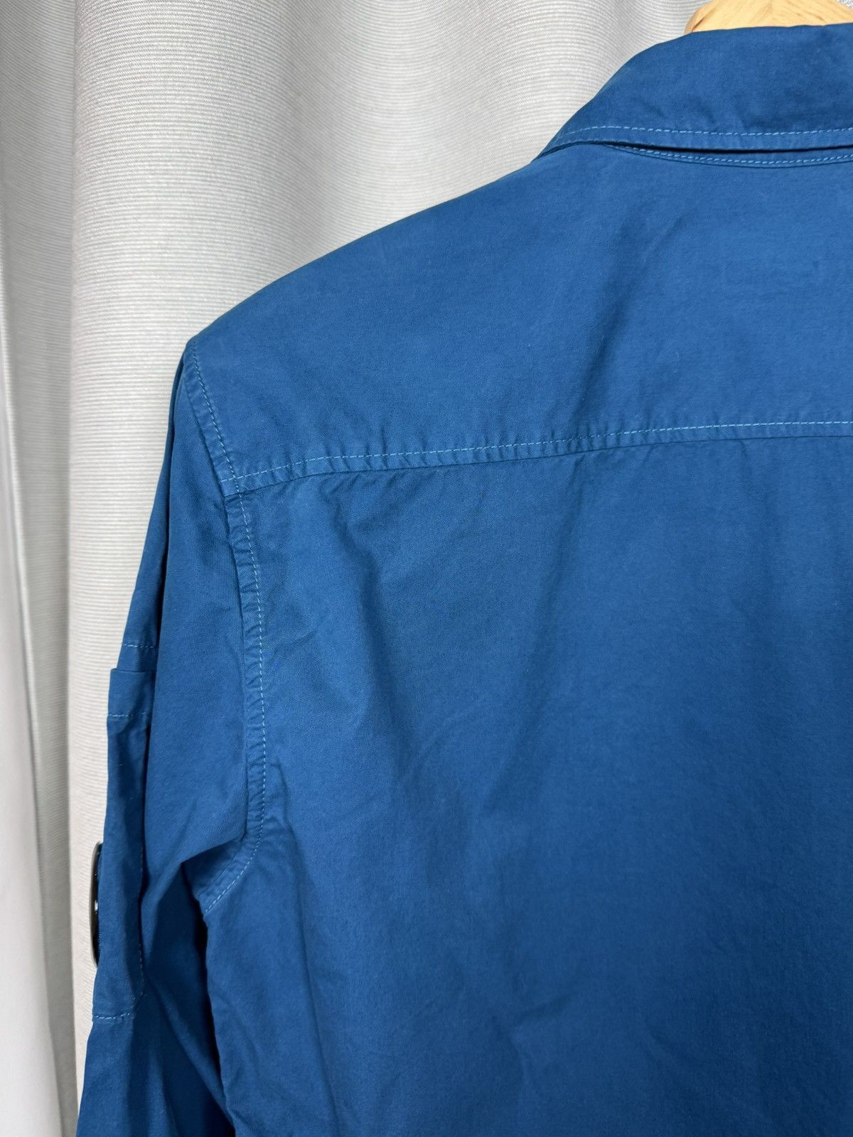 C.P. Company C.P. Company Lens Overshirt Blue Size 14Y Fits Mens XS Size US XXS / EU 40 - 20 Thumbnail
