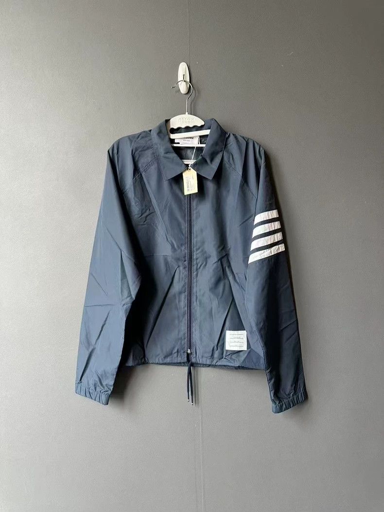 Thom Browne Thom Browne size2 Dark blue zip jacket Size US M / EU 48-50 / 2 - 1 Thumbnail