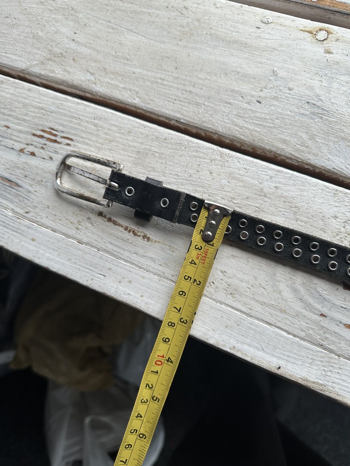 Vintage 🚨Vintage Crazy Metal Belt Drip Japanese Hype bb Simon Size ONE SIZE - 10 Thumbnail