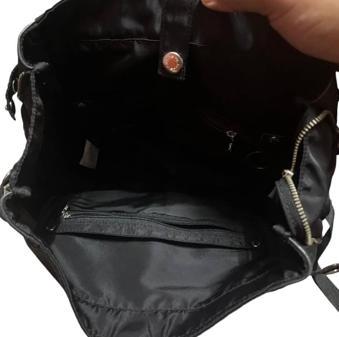 Japanese Brand × Y's × Yohji Yamamoto Y’saccs Fill it Empty It Yohji Yamamoto Backpack Size ONE SIZE - 9 Thumbnail