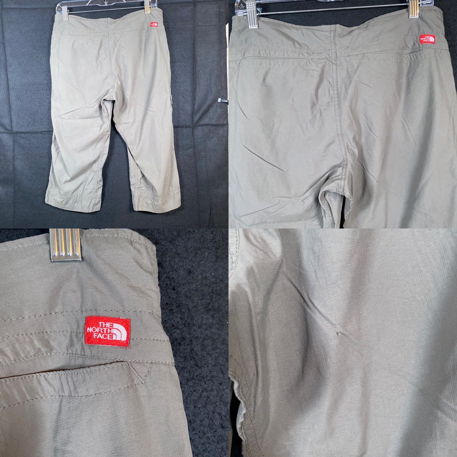 The North Face The North Face Womens Pants Capri Gray Green Below the Knee Nylon 8 Straight Activewear Pockets Size 24" / US 00 / IT 34 - 9 Thumbnail