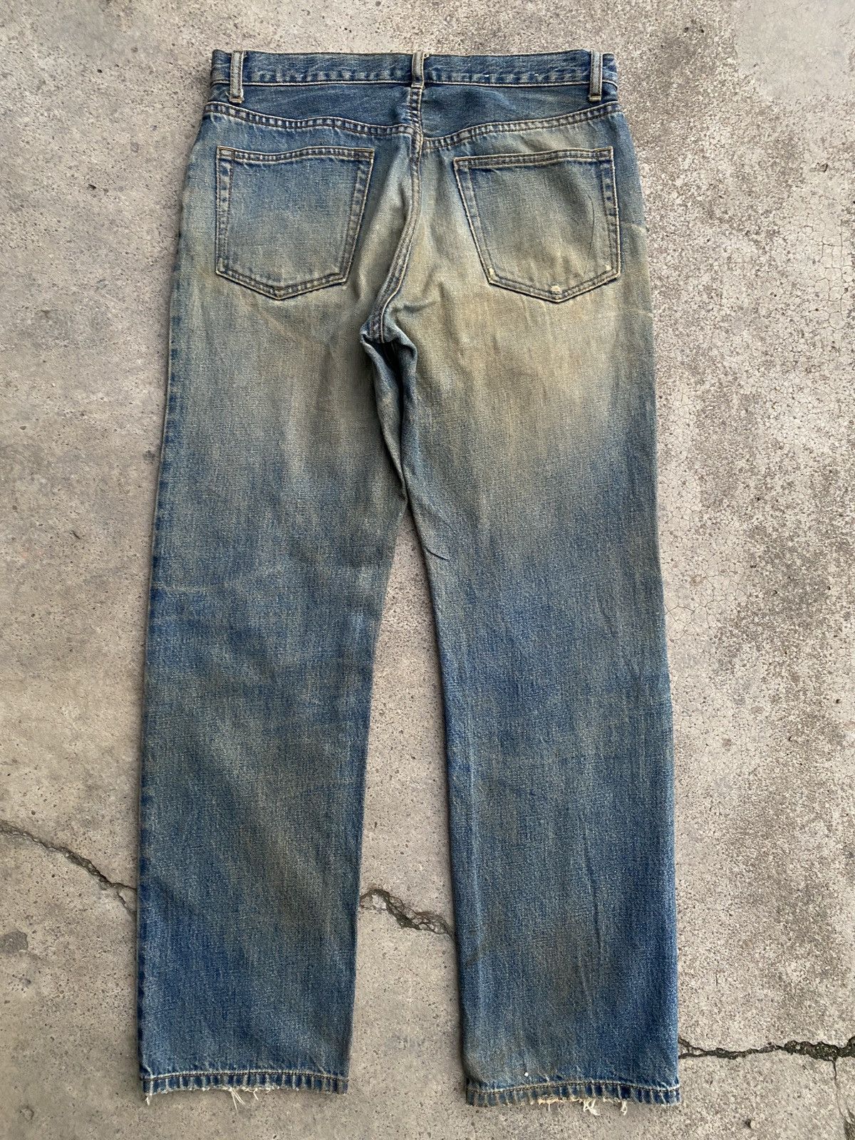 Japanese Brand Vintage Top velu loose cut denim Size US 33 - 5 Thumbnail