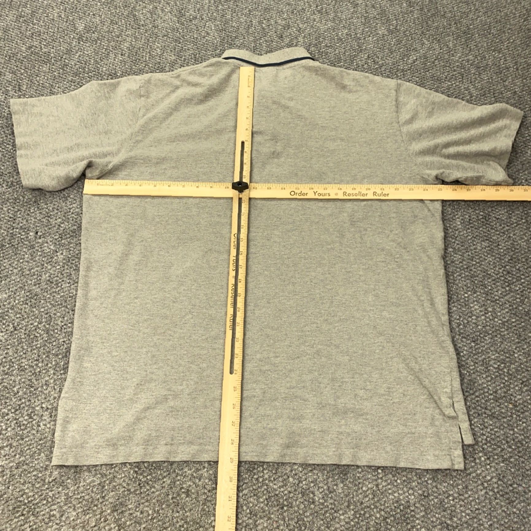 Polo Ralph Lauren VINTAGE Polo Ralph Lauren Polo Shirt Mens XL Gray Pony Pocket Preppy Size US XL / EU 56 / 4 - 5 Thumbnail