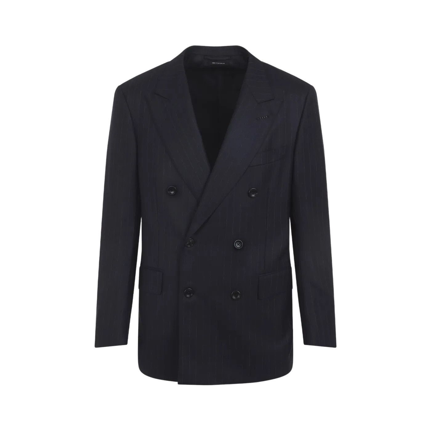 Tom Ford TOM FORD Navy Wool Jacket New & Authentic (Men's size:L;) Size US L / EU 52-54 / 3 - 1 Thumbnail