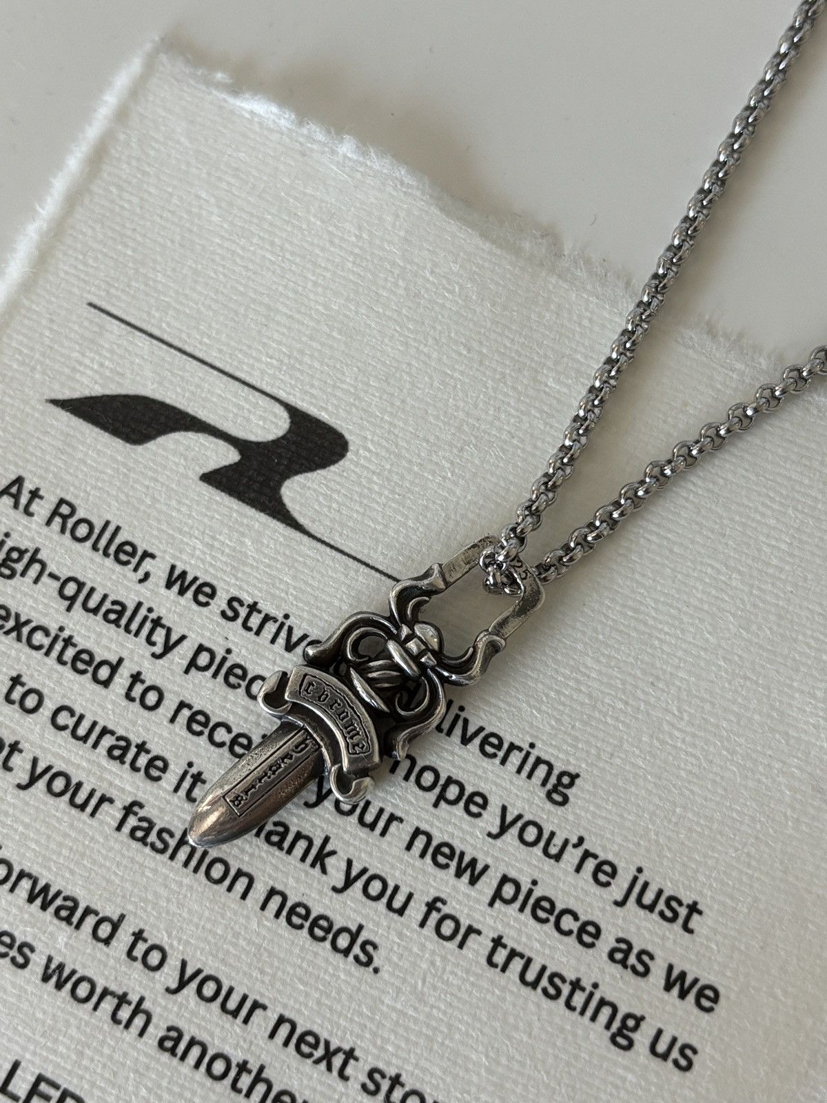 BOLO SILVER TIP LEATHER LACE CHAIN