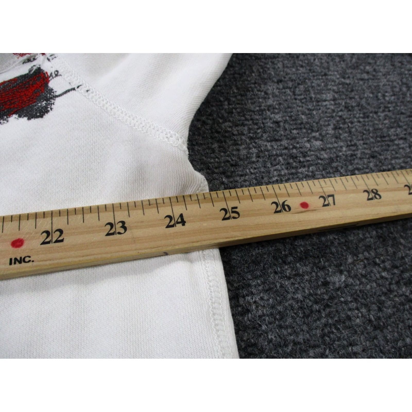 Polo Ralph Lauren VINTAGE Polo Ralph Lauren Hoodie Mens L White Jeans Jacket Grunge Y2K Spellout Logo Casual Size US L / EU 52-54 / 3 - 5 Thumbnail