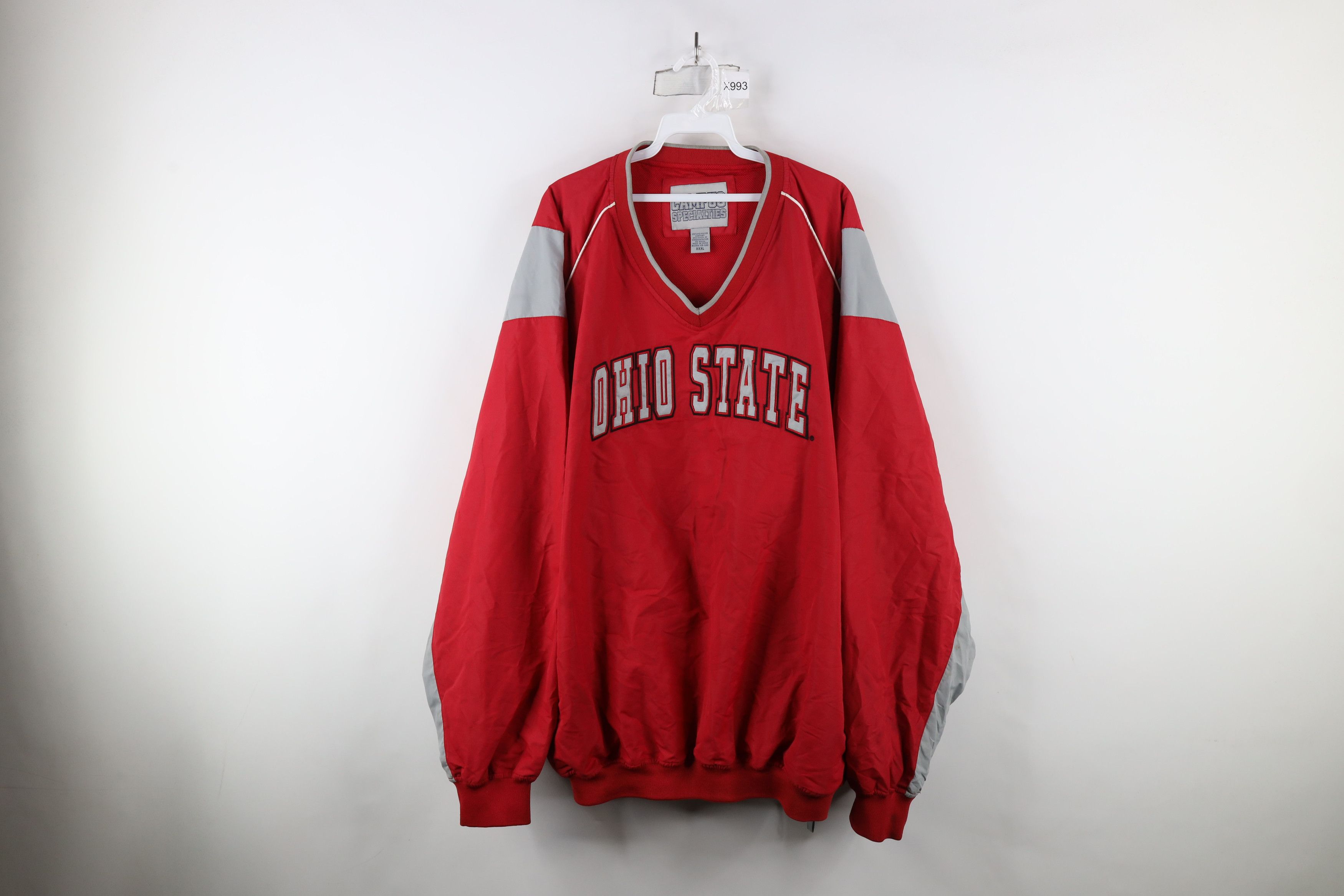 Vintage Vintage 90s Ohio University Pullover Windbreaker Jacket Size US XXL / EU 58 / 5 - 1 Thumbnail