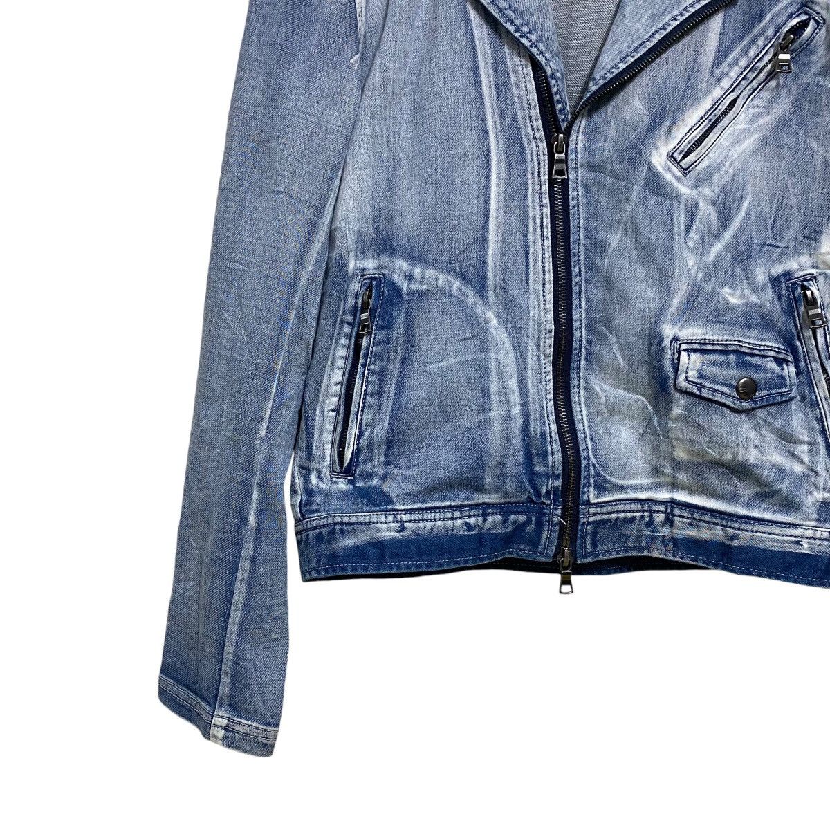 GOSTAR DE FUGA CavariA Denim Double Collar Jacket Size US M / EU 48-50 / 2 - 5 Thumbnail