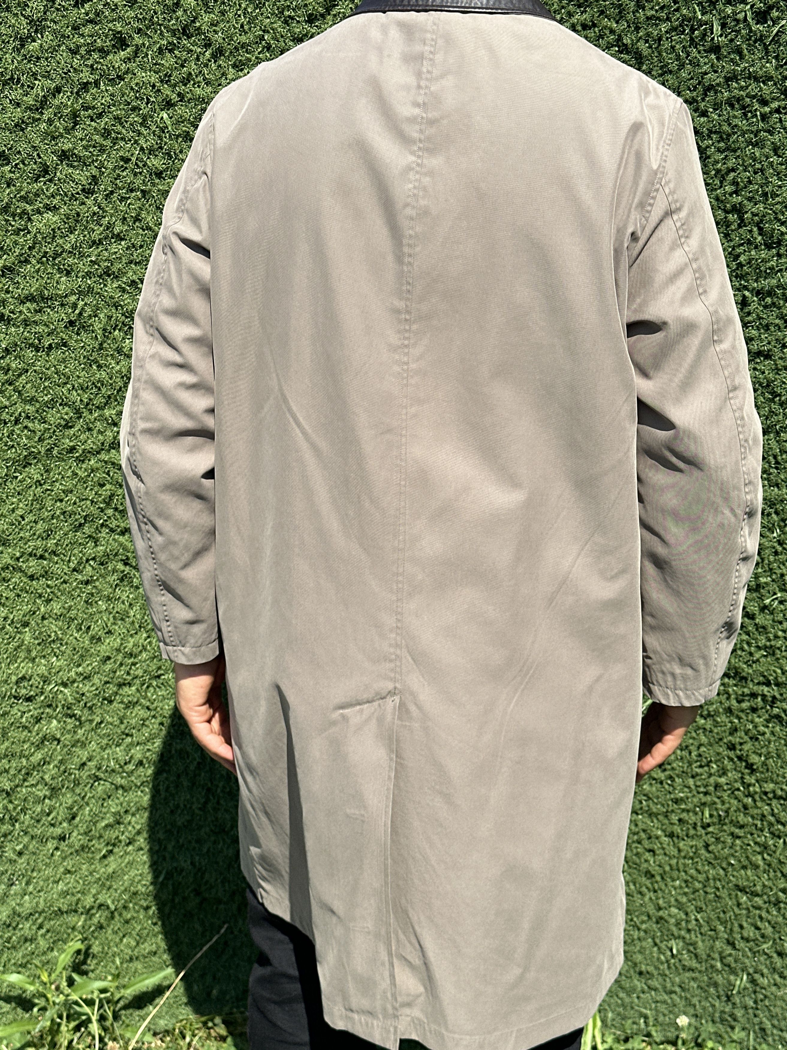 Ermenegildo Zegna Ermenegildo Zegna Prorsum Trench Coat Leather Long Size 48 M Size US M / EU 48-50 / 2 - 3 Thumbnail
