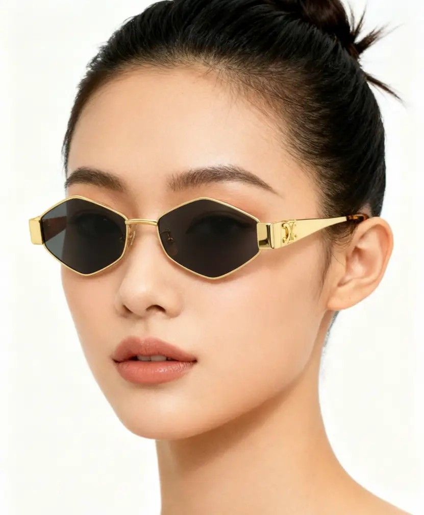 CELINE Triomphe Losange CL40254U SUNGLASSES Unisex