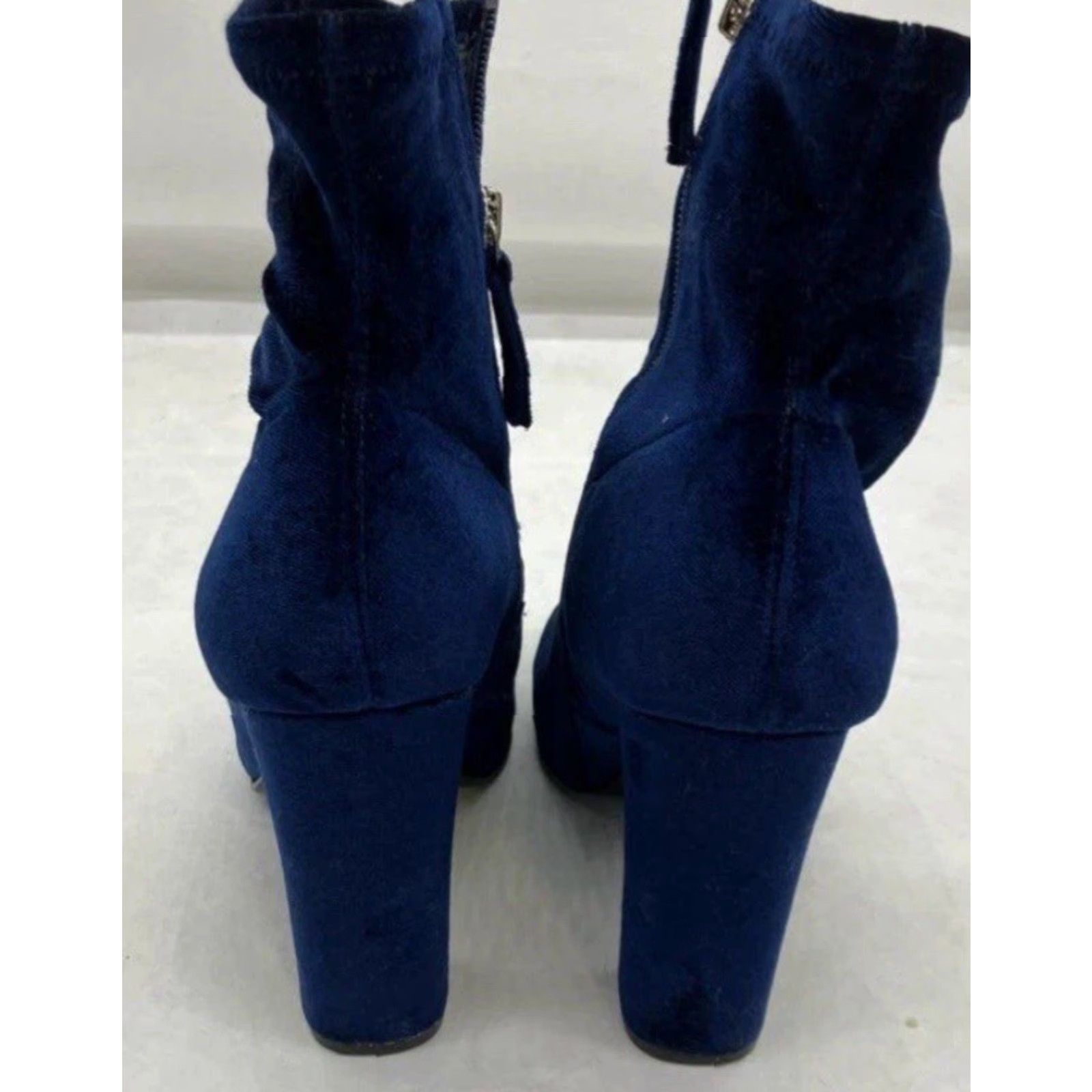 Steve Madden **Women’s Steve Madden Designer Brisk Blue Block Heel Boots Size 7M** User: Women’s Steve Madden Designer Brisk Blue Block Heel Boots Size 7M Size US 7 / IT 37 - 4 Thumbnail