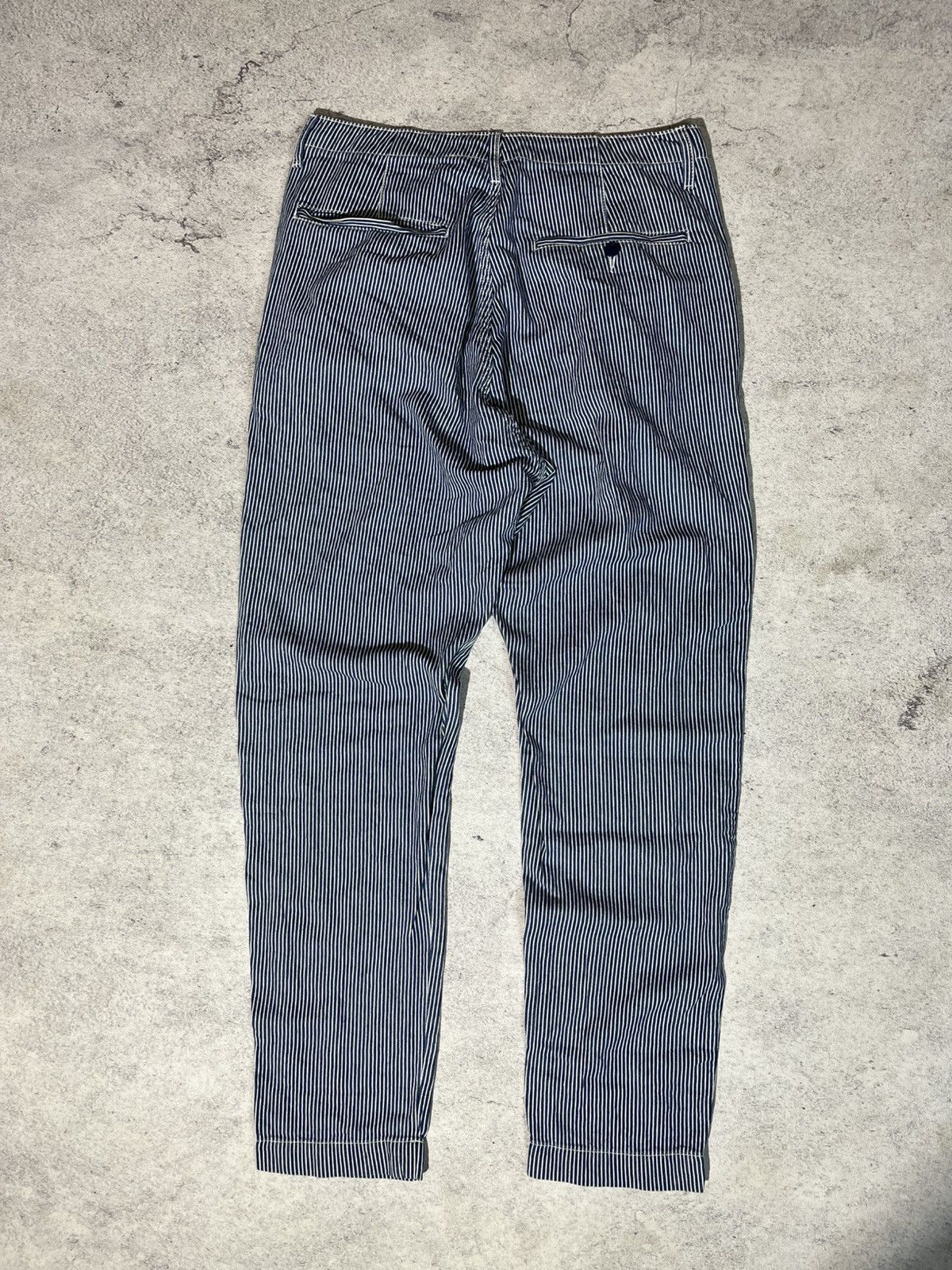 Ne-Net ISSEY MIYAKE - NET-NET Stripe relaxs pants Size US 32 / EU 48 - 10 Thumbnail