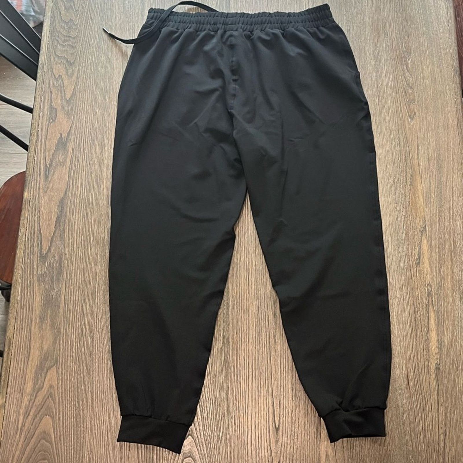 Vintage NWOT Tonal High Rise Athletic Jogger Pants Black Size 2X Size 35" - 6 Thumbnail