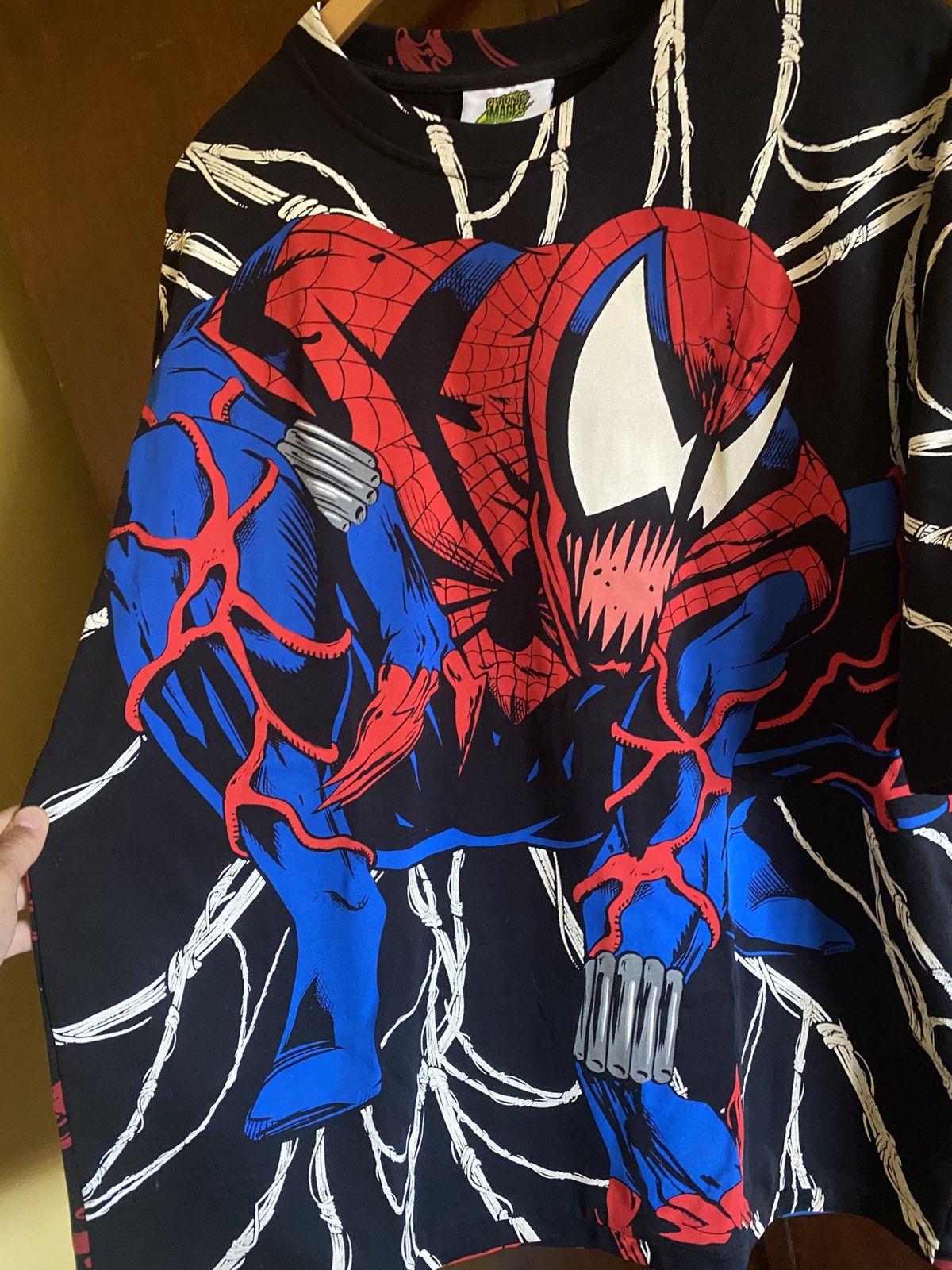 Other CHRONIC IMAGES Spiderman Carnage AOP T Shirt - Marvel Size US XL / EU 56 / 4 - 6 Thumbnail