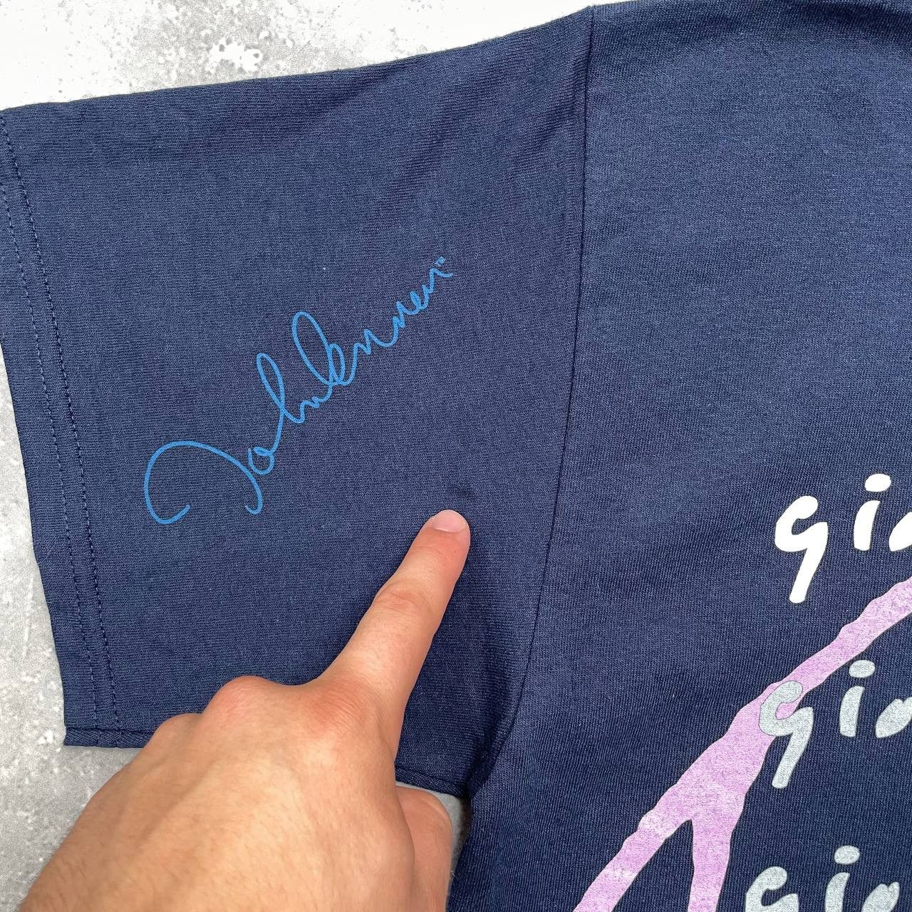 Band Tees 2010 John Lennon Give Peace A Chance T Shirt Blue Size US L / EU 52-54 / 3 - 7 Thumbnail