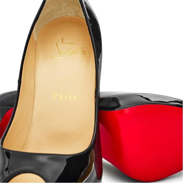 Christian Louboutin New Very Privé 120mm Open Toe Pumps Size US 8 / IT 38 - 6 Thumbnail