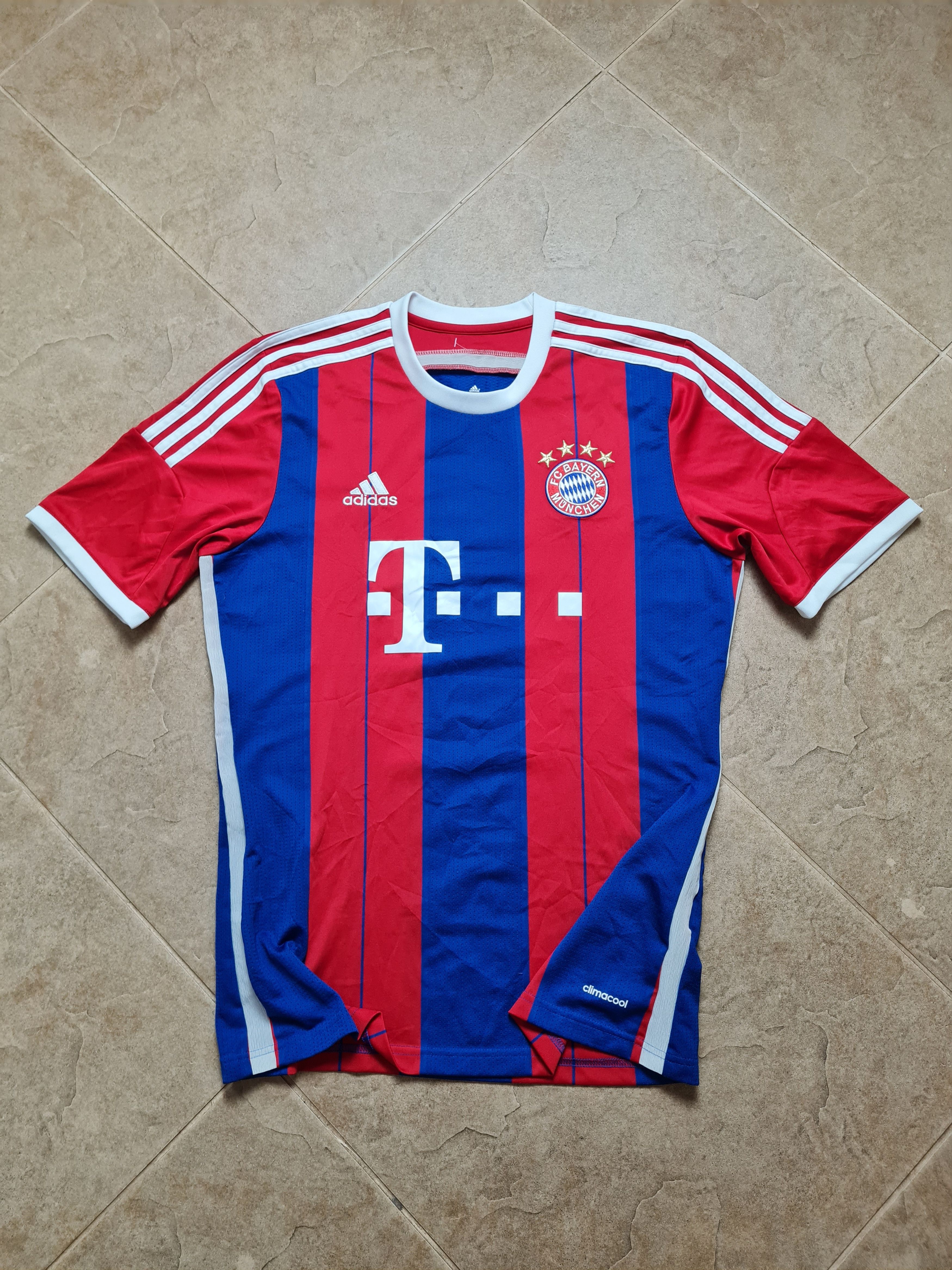 Adidas BAYERN MUNICH HOME FOOTBALL SHIRT 2014/2015 ADIDAS SOCCER Size US M / EU 48-50 / 2 - 1 Thumbnail