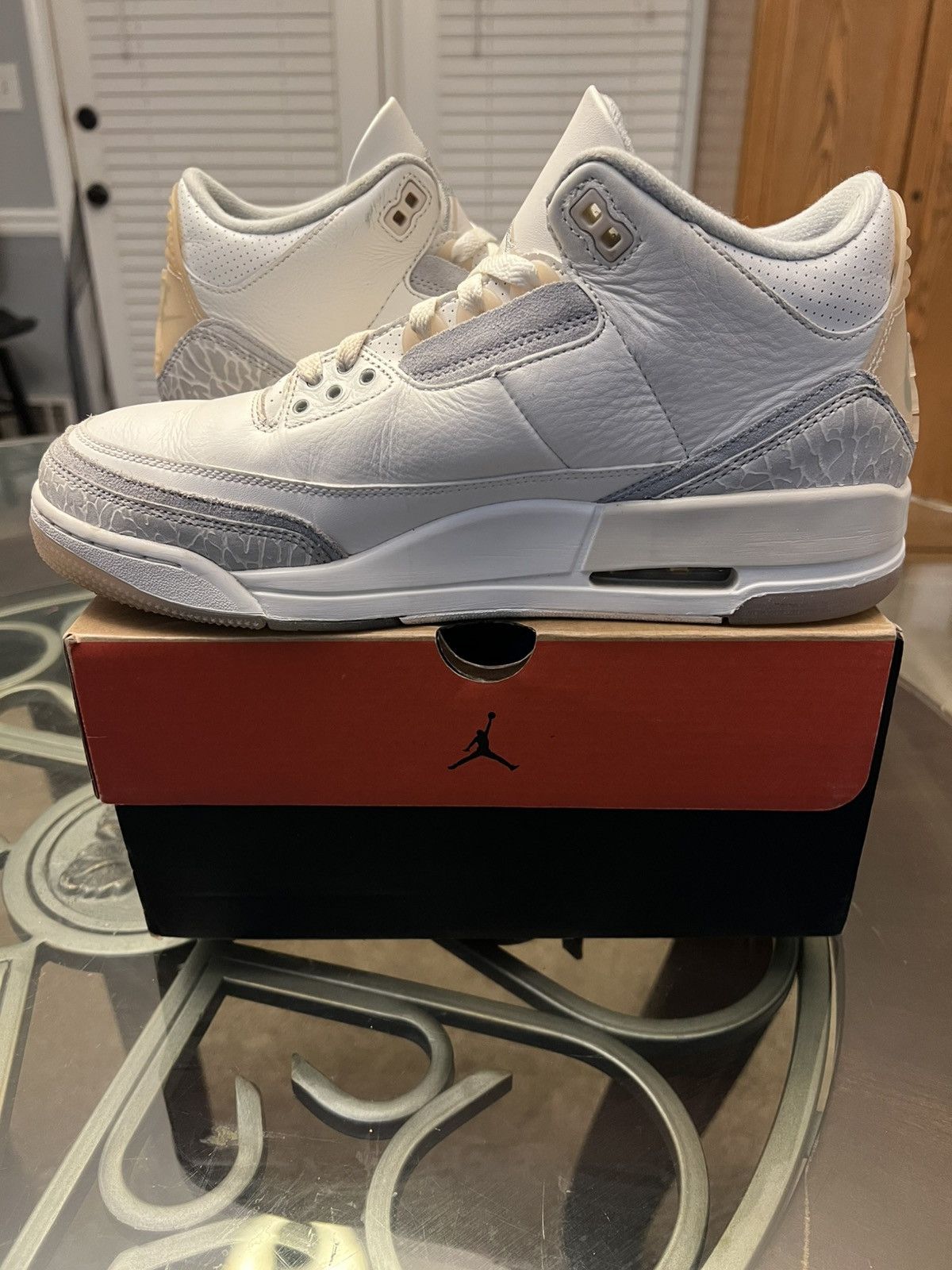 Jordan Brand Jordan 3 Retro Craft Ivory Size US 10 / EU 43 - 9 Thumbnail