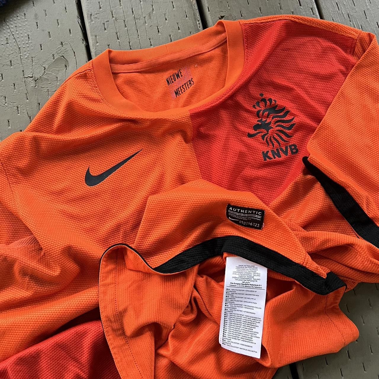 Nike Vintage Nike Netherlands Soccer Jersey Size US L / EU 52-54 / 3 - 5 Thumbnail