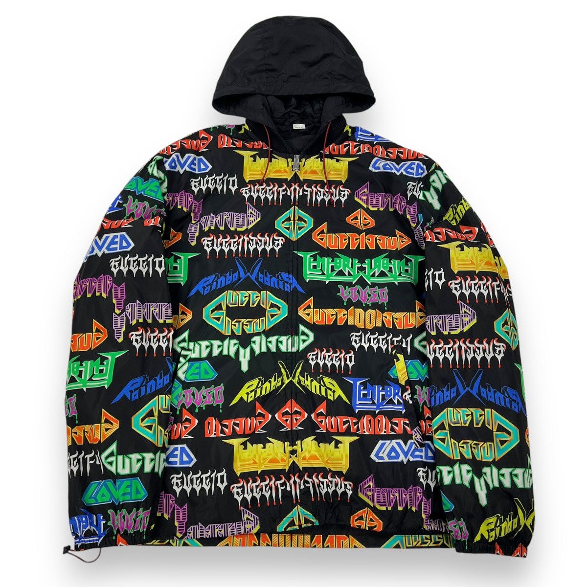 Gucci Gucci Metal Print Windbreaker Jacket Size US L / EU 52-54 / 3 - 2 Thumbnail