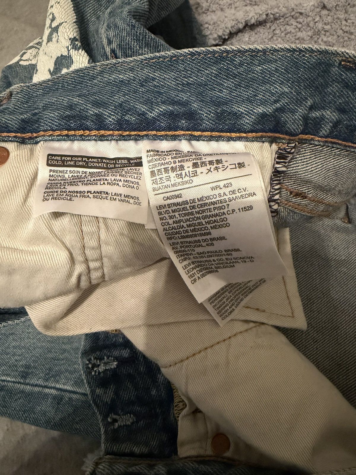DENIM TEARS Denim Tears Jeans Size 25" / US 0 / IT 36 - 2 Thumbnail