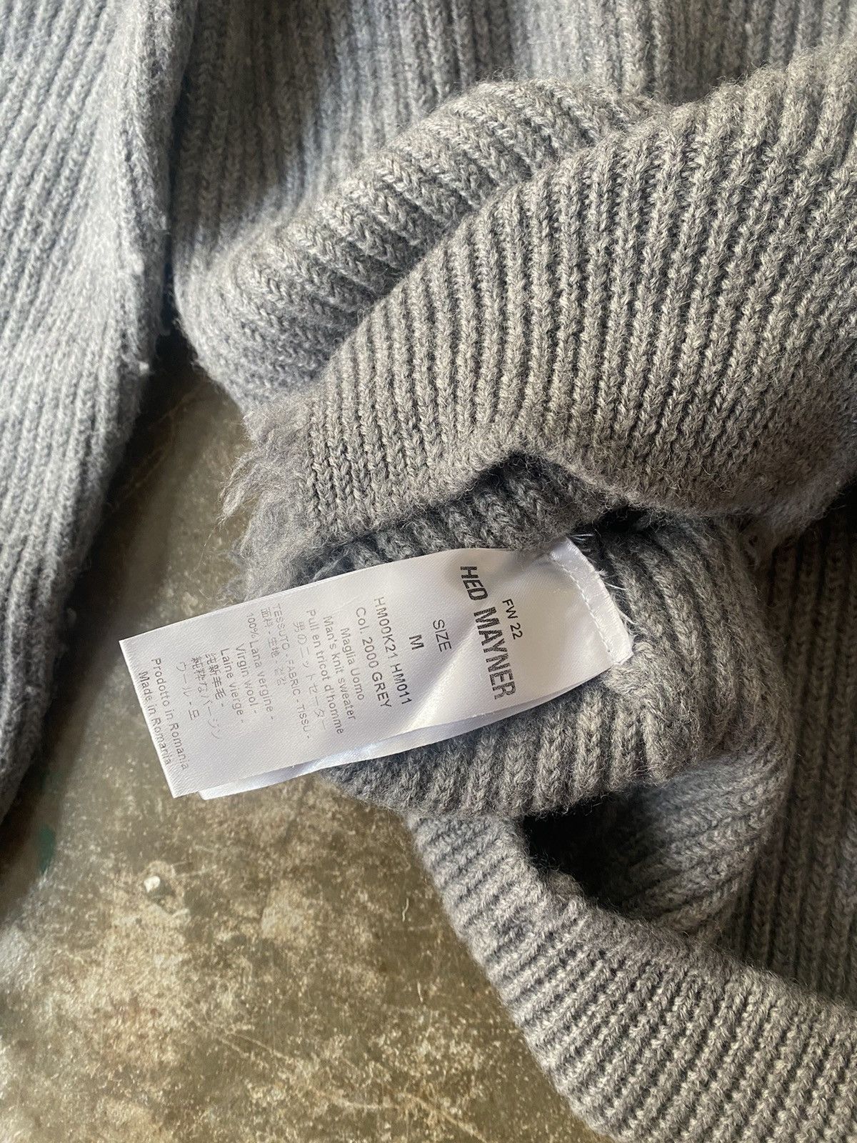 Hed Mayner Hed Mayner Sweater Kapital Visvim Acne Studios Our Legacy Size US M / EU 48-50 / 2 - 7 Thumbnail