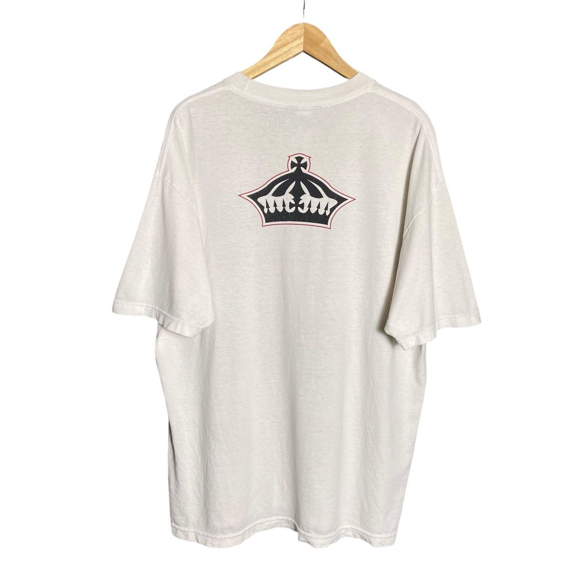 Vintage Rare Vintage 90s Greed War FITTED Hawaii Skateboard T-Shirt Size US XL / EU 56 / 4 - 2 Thumbnail