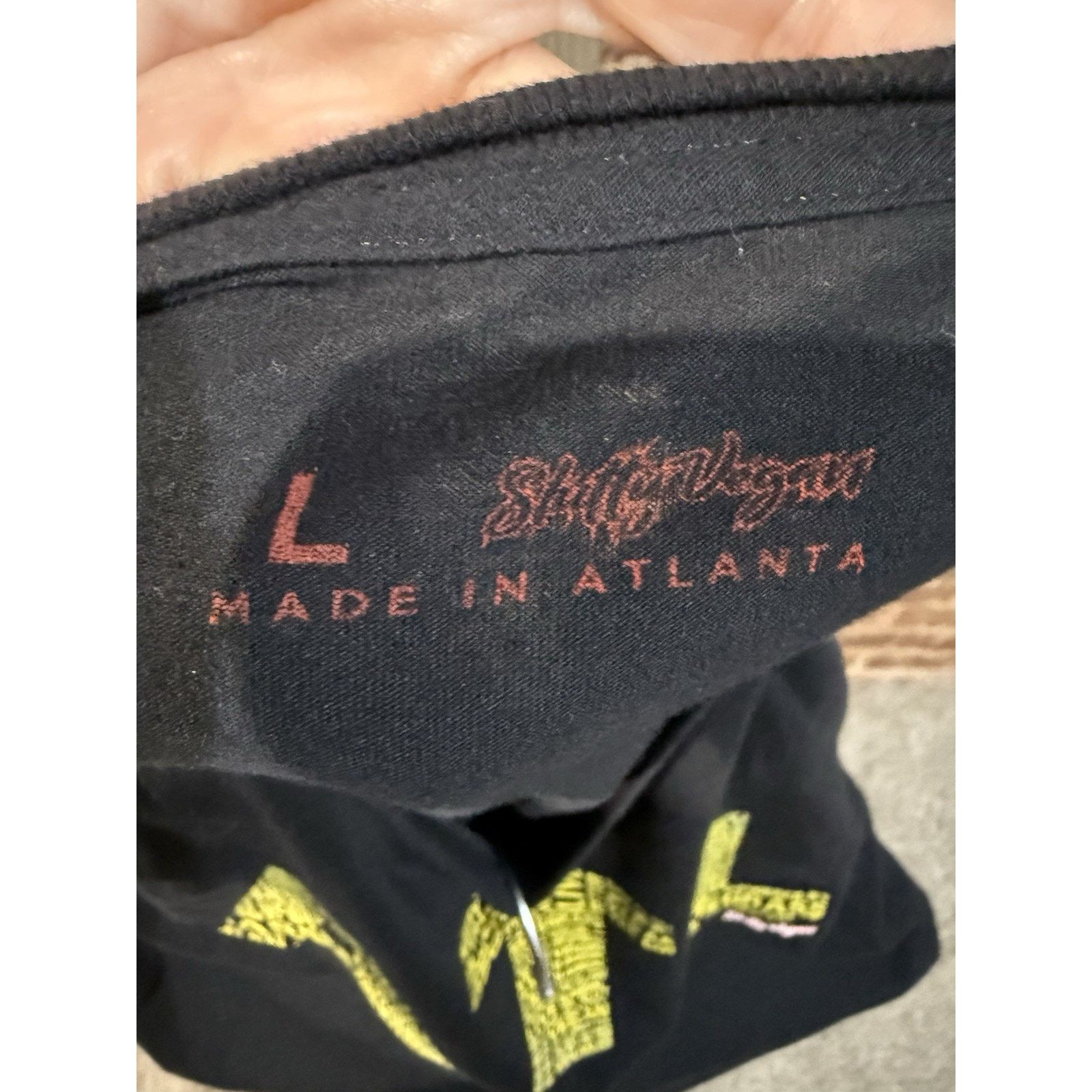 Other Slutty Vegan Atlanta Black Tee Sz L ATL wear pants slut NWT Size US L / EU 52-54 / 3 - 4 Thumbnail