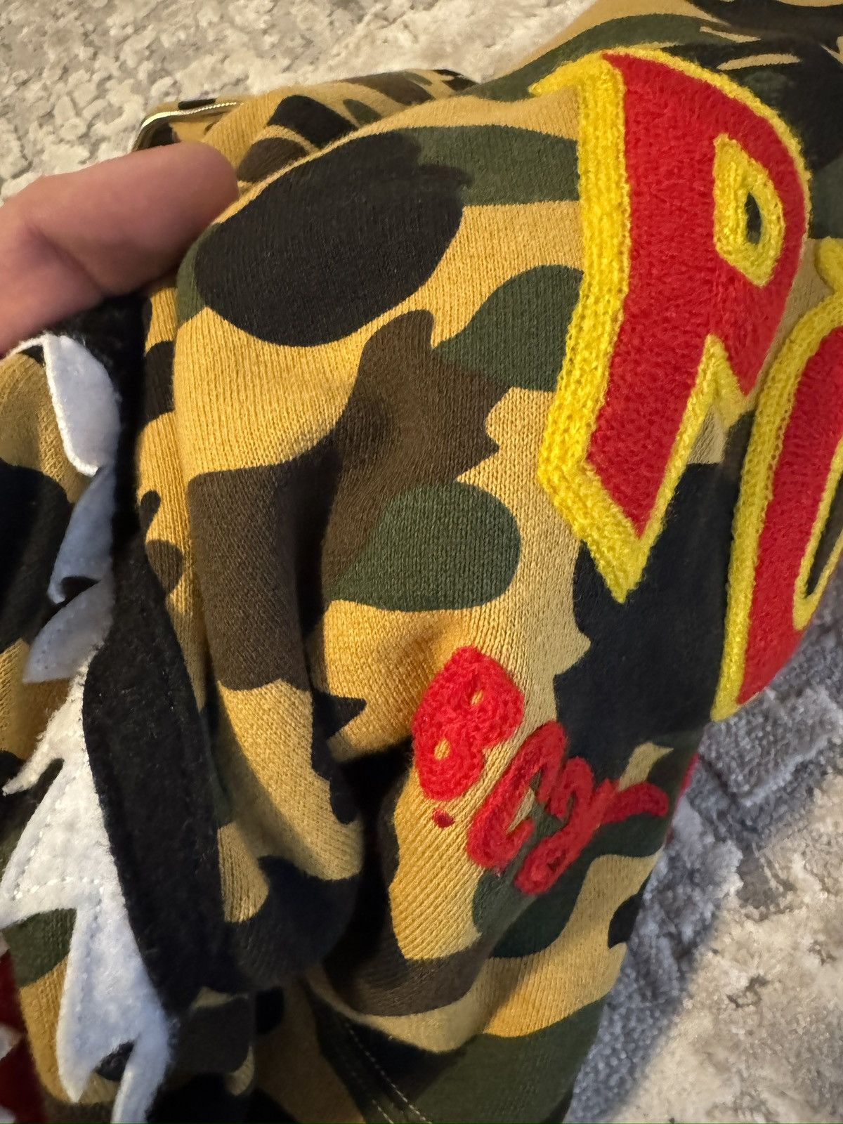 Bape BAPE 1ST CAMO 2ND SHARK FULL ZIP HOODIE Size US XXL / EU 58 / 5 - 8 Thumbnail