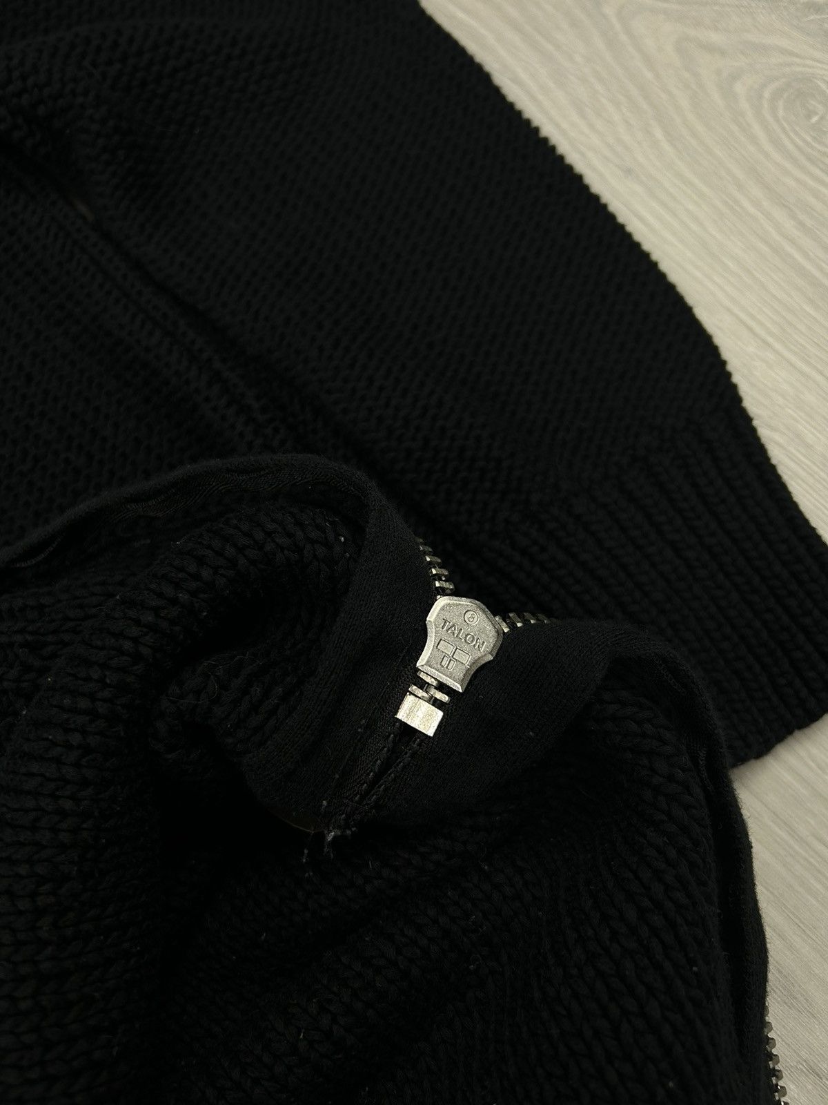 Acne Studios Acne Studios Sade PSS14 Oversize Side Zippers Knit Black XS Size XS / US 0-2 / IT 36-38 - 6 Thumbnail