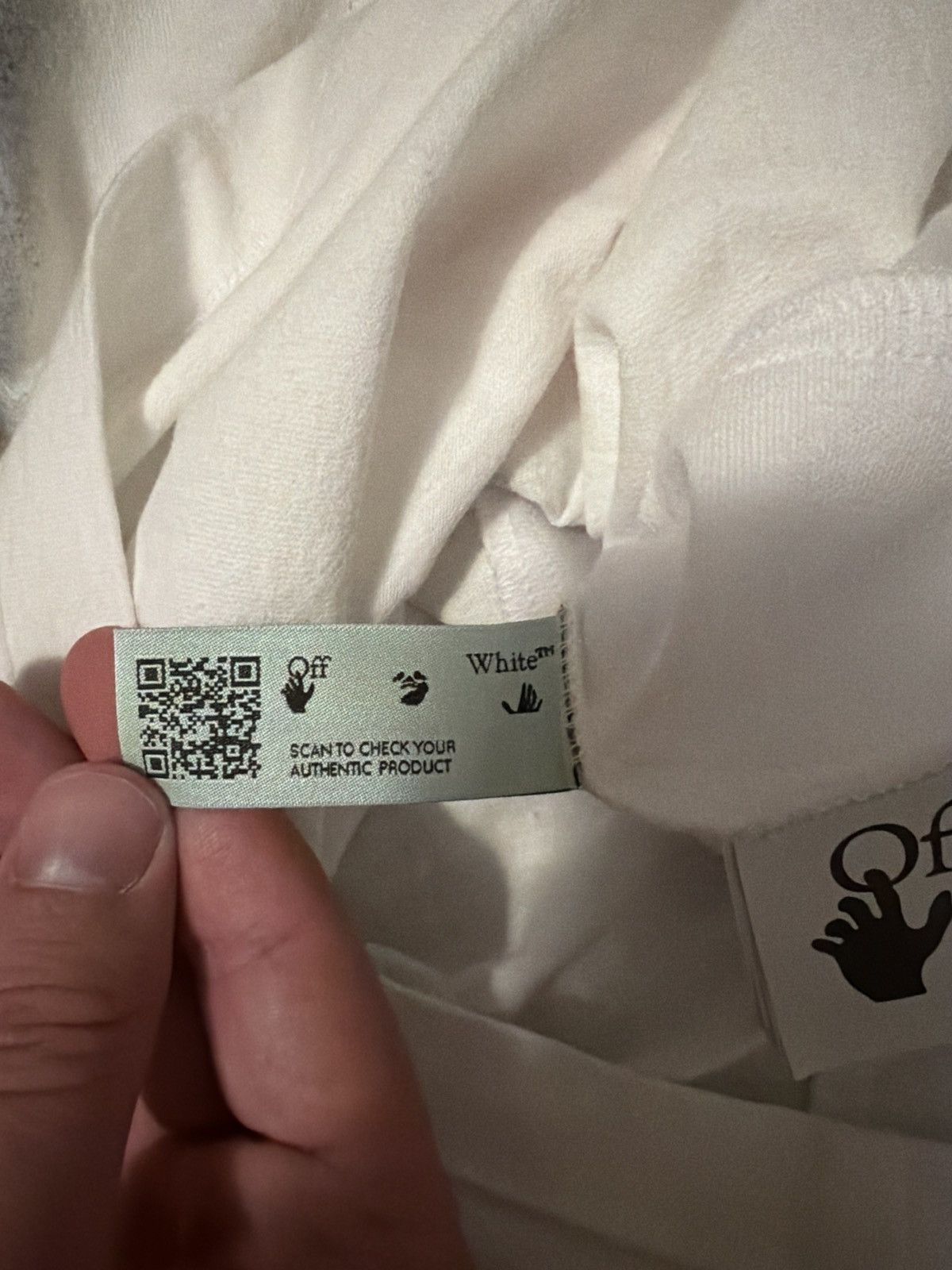 Off-White Off-White Pinot Pivot Fish Slim White Tee Size US XS / EU 42 / 0 - 12 Thumbnail