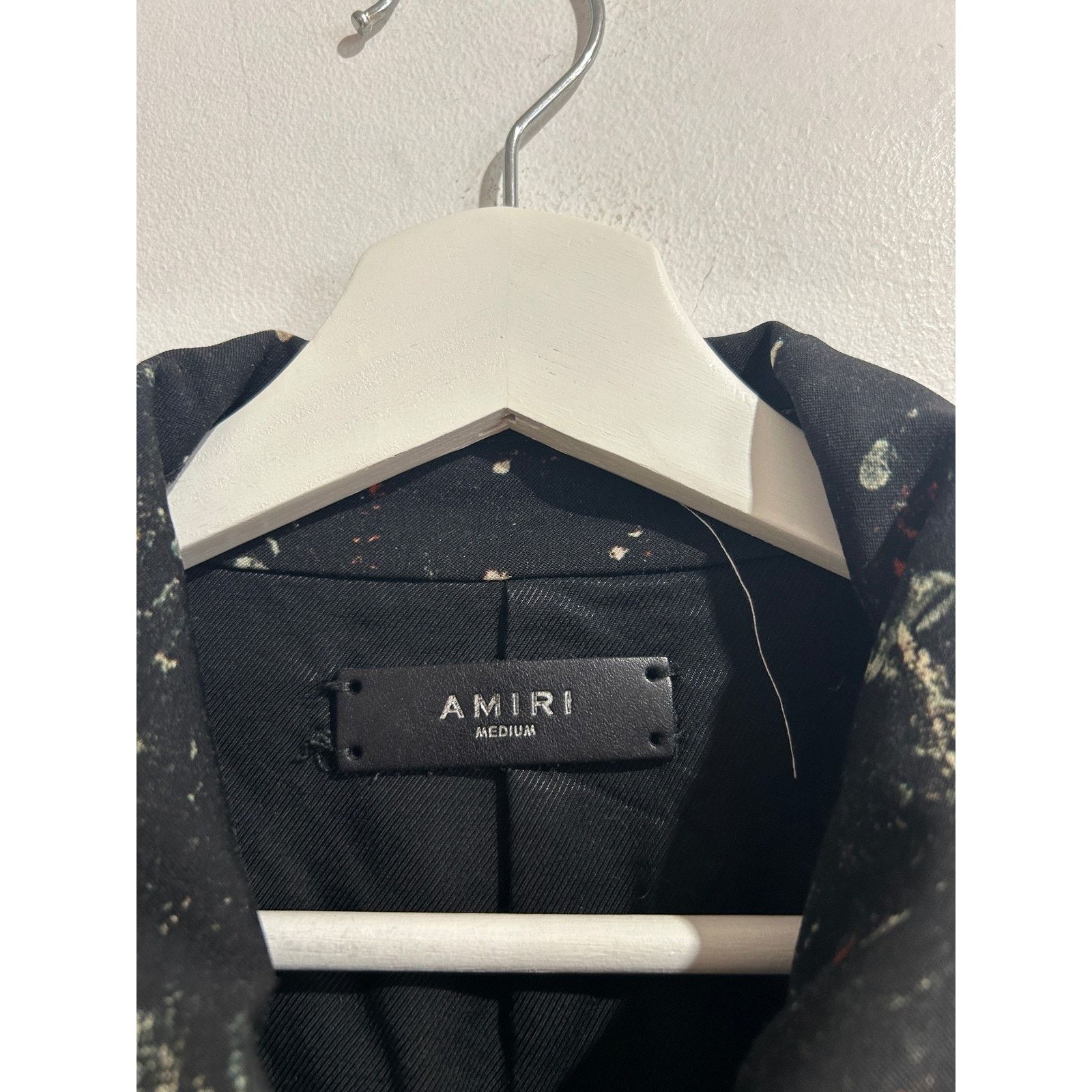 Amiri AMIRI PAINT SPLATTER WOOL BLEND JACKET SIZE MEDIUM PREOWNED Size US M / EU 48-50 / 2 - 4 Thumbnail