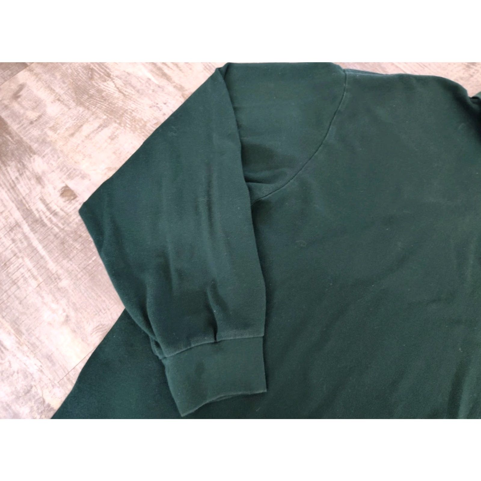 Polo Ralph Lauren VINTAGE Polo Ralph Lauren Green Rugby Shirt W/ Purple Pony Men's Big Size 3XB Size US XXL / EU 58 / 5 - 4 Thumbnail
