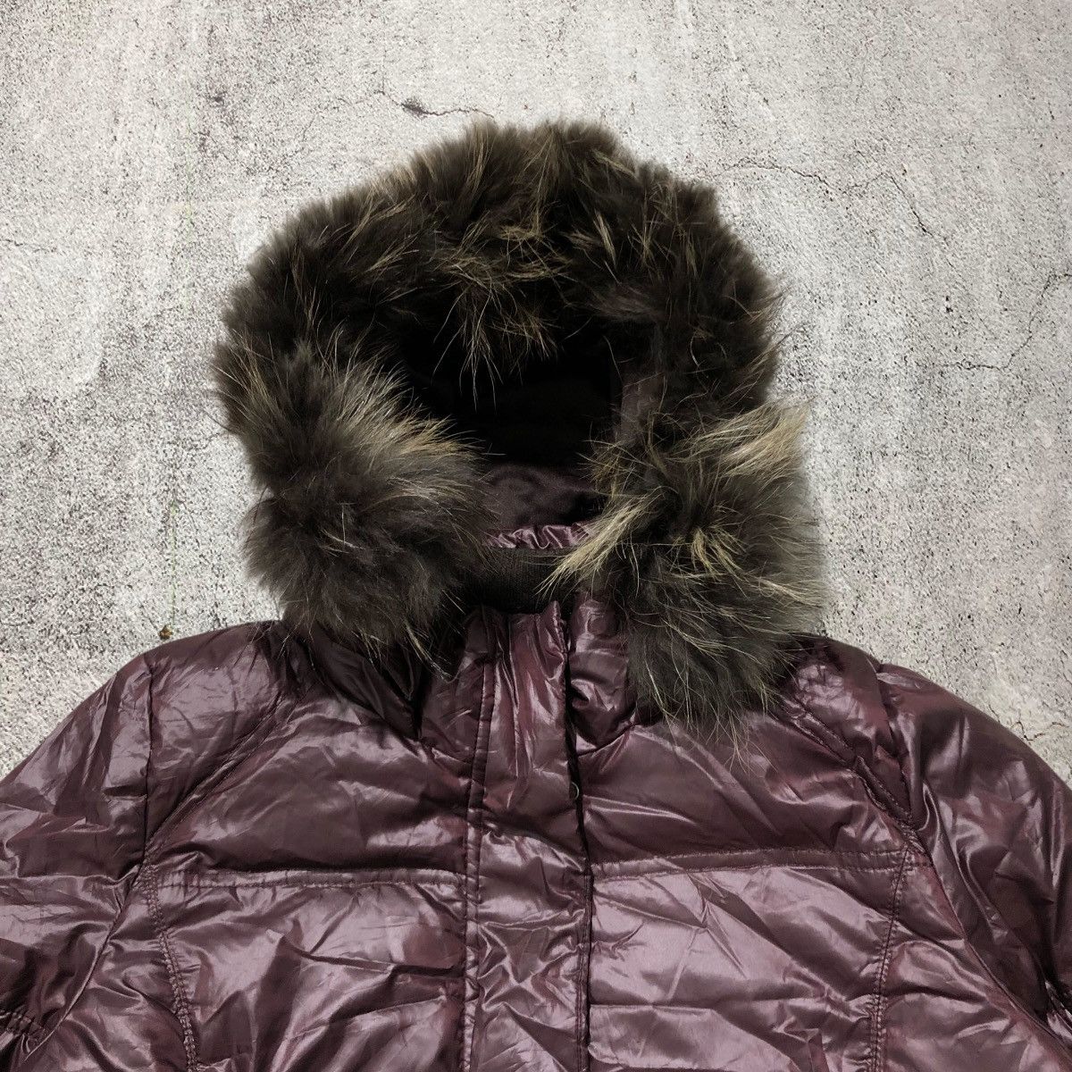 Japanese Brand 2000s Ragello Puffer Down Jacket Fur Ziphoodie Lgb Punk Size US L / EU 52-54 / 3 - 9 Thumbnail