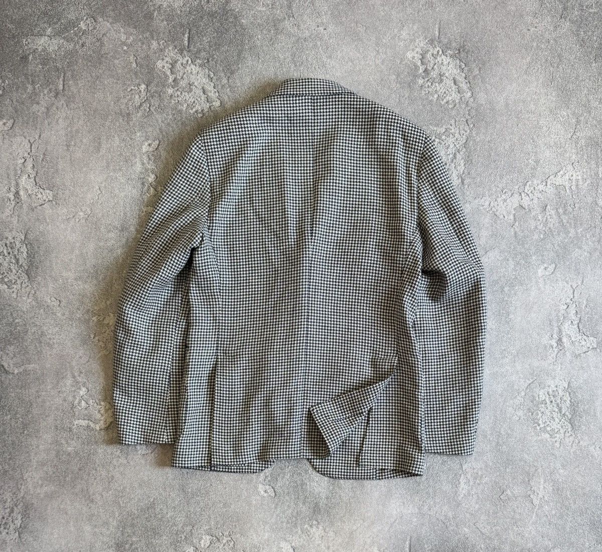 Lardini Lardini 50size Dogtooth blazer button up jacket casual Size US M / EU 48-50 / 2 - 15 Thumbnail