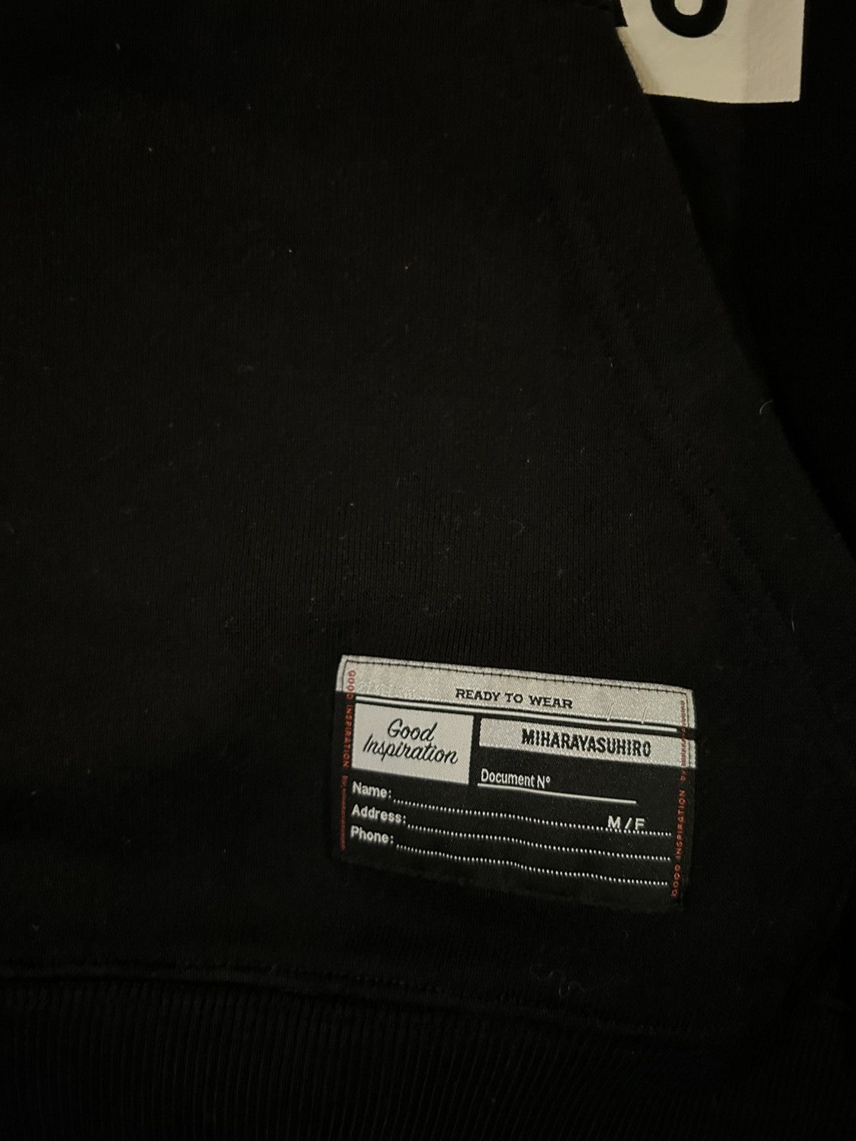 GU × Maison MIHARA YASUHIRO MIHARAYASUHIRO X GU HOODIE Size US M / EU 48-50 / 2 - 6 Thumbnail