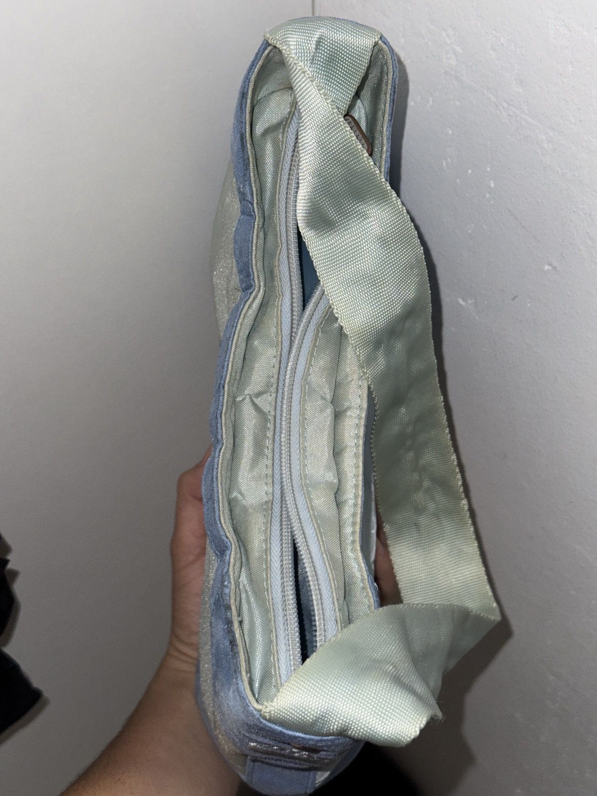 Nike VINTAGE NIKE WAFFLE 2000s BABY BLUE BAG Size ONE SIZE - 10 Thumbnail