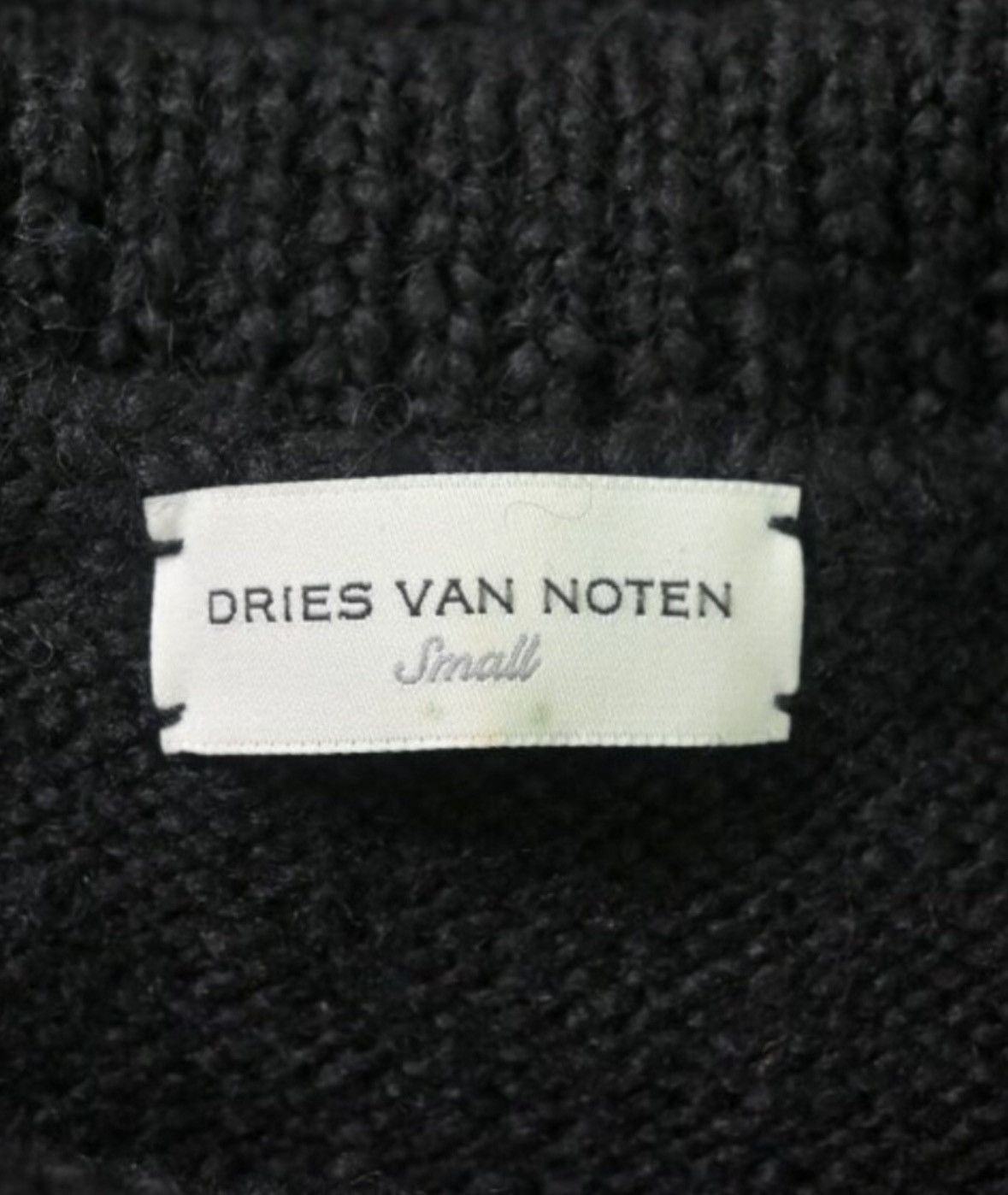 Dries Van Noten DRIES VAN NOTEN Wool Knit Belt Trimmed Top Size S / US 4 / IT 40 - 3 Thumbnail