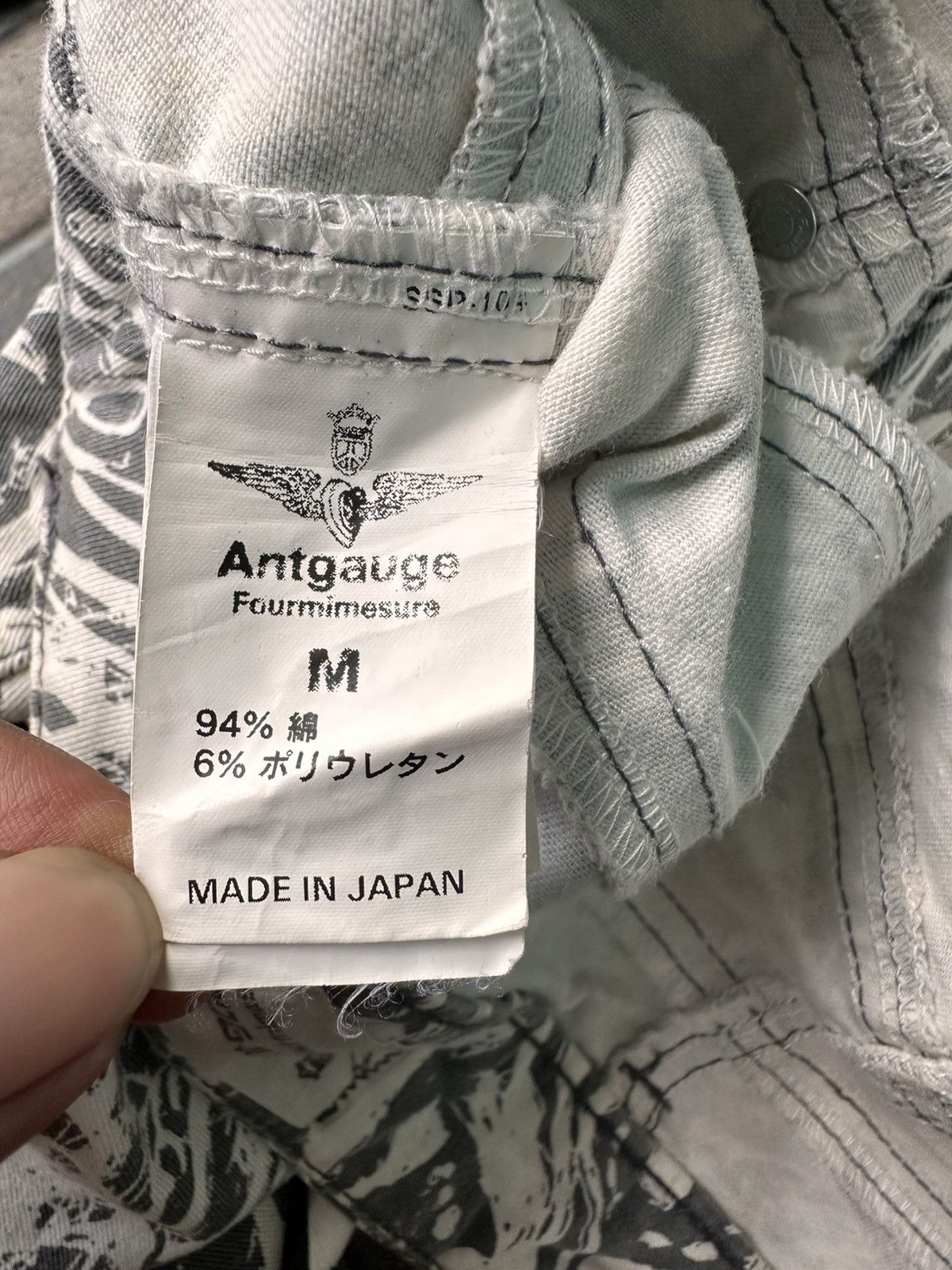 Designer × Hysteric Glamour × Japanese Brand Antgauge Skinny Pants Size 29" - 12 Thumbnail