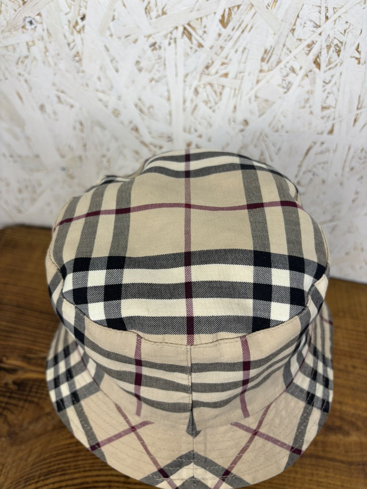 Burberry Vintage Burberry London Nova Check Reversible Bucket Hat ~S Size ONE SIZE - 5 Thumbnail