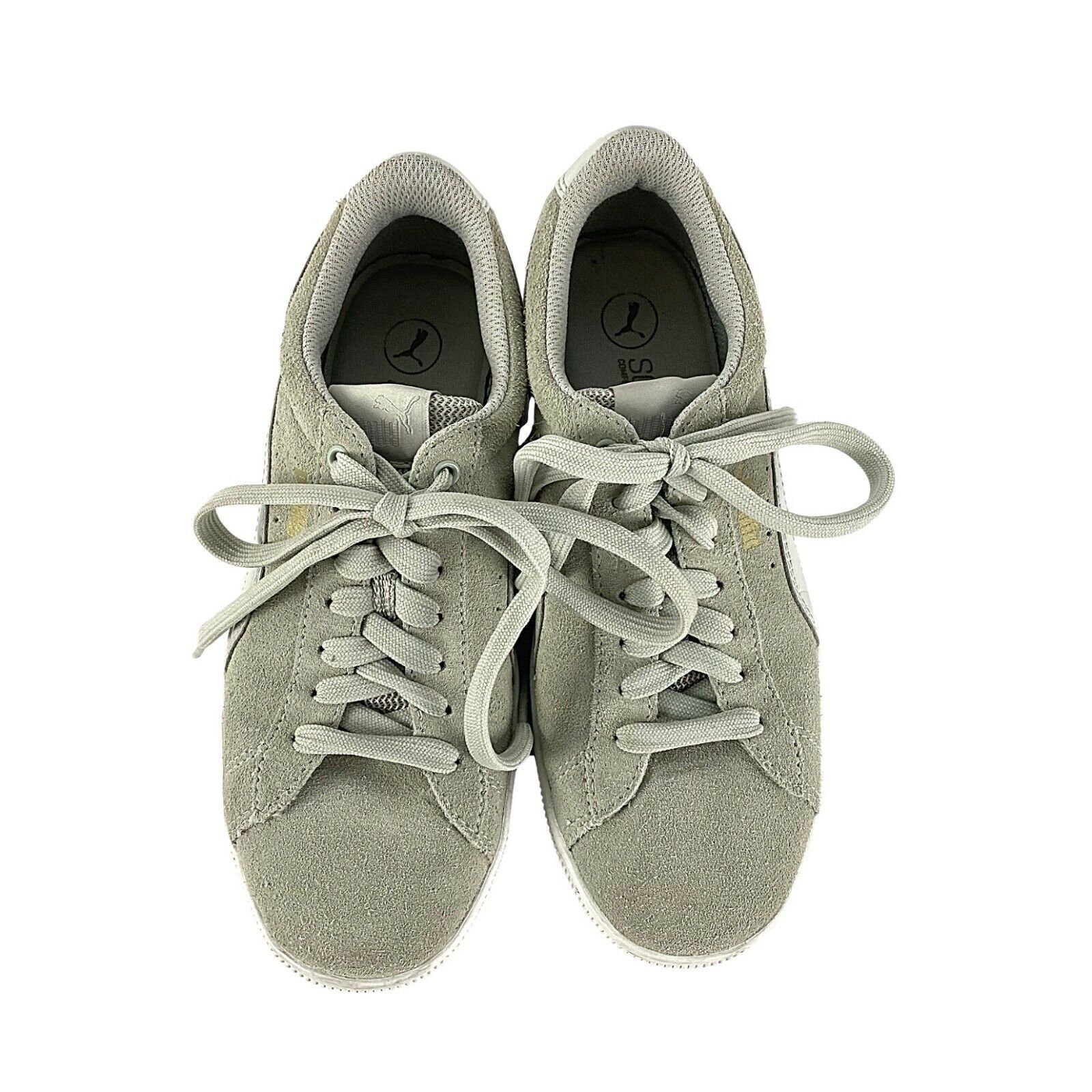 Puma Puma Suede Platform Vikky Sneakers Soft Foam Gray Size 6 Size US 6 / IT 36 - 3 Thumbnail
