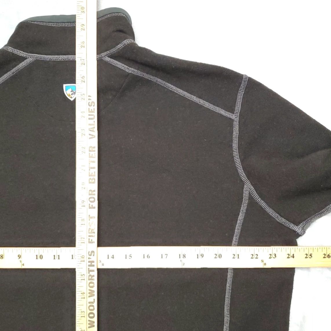 Vintage Kuhl Revel Sweater Jacket Men XL Black Kashmira Fleece 1/4 Zip Outdoors Gorp Size US XL / EU 56 / 4 - 8 Thumbnail