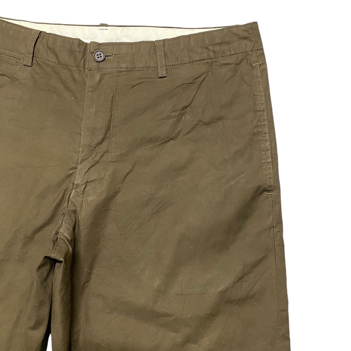 Yohji Yamamoto A.A.R Yohji Yamamoto Chinos Pant Brown Size US 31 - 5 Thumbnail