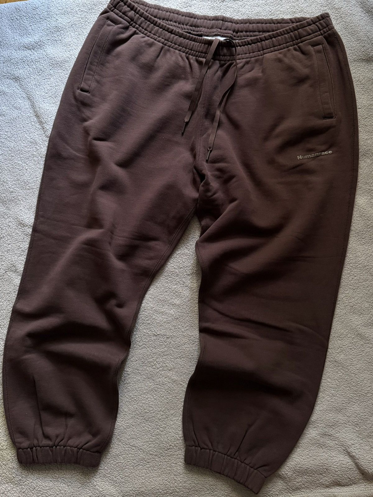 Adidas × Pharrell ADIDAS X HUMANRACE Brown sweatpants Size US 38 / EU 54 - 1 Thumbnail