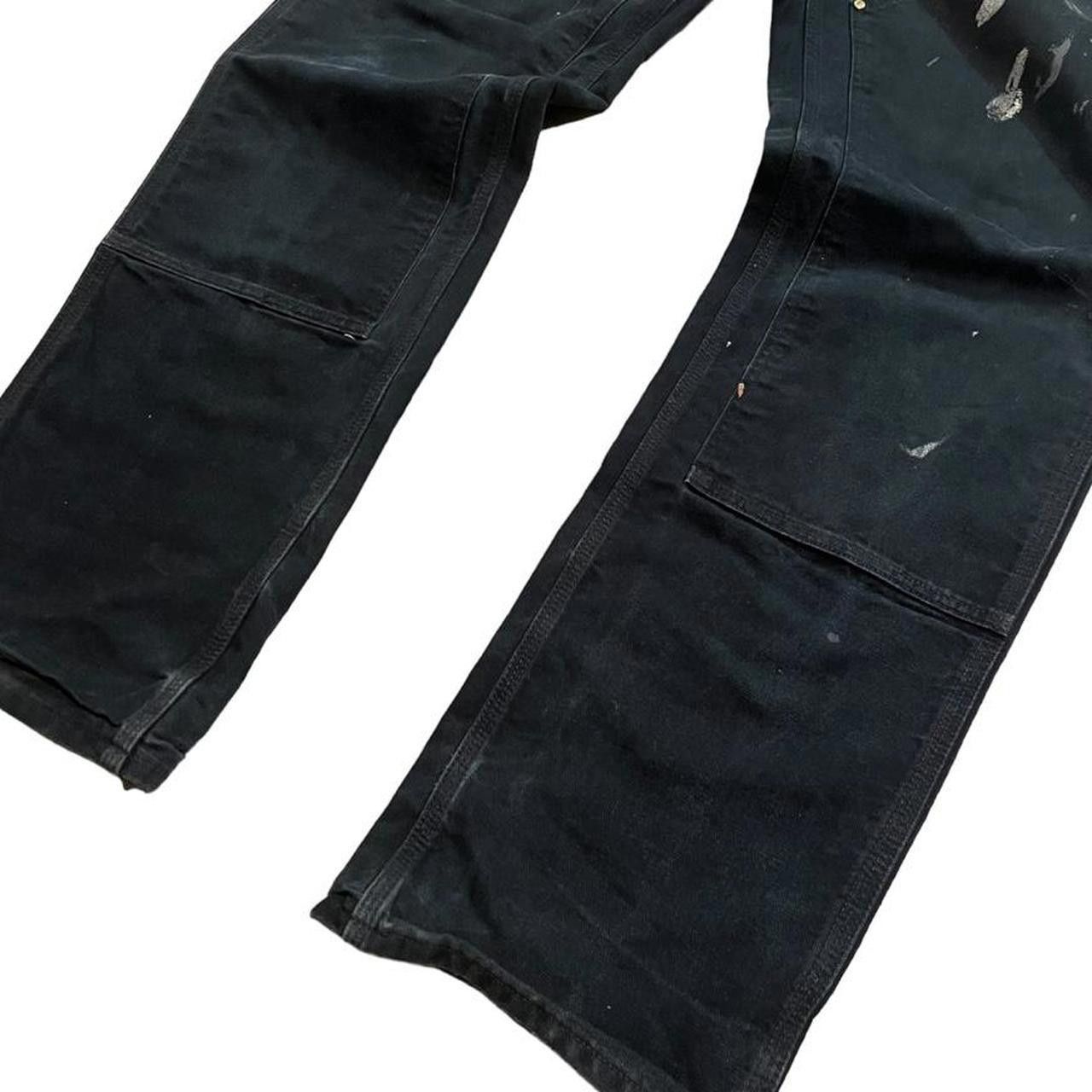 Carhartt Carhartt Double Knee Black Lightly Size US 36 / EU 52 - 3 Thumbnail