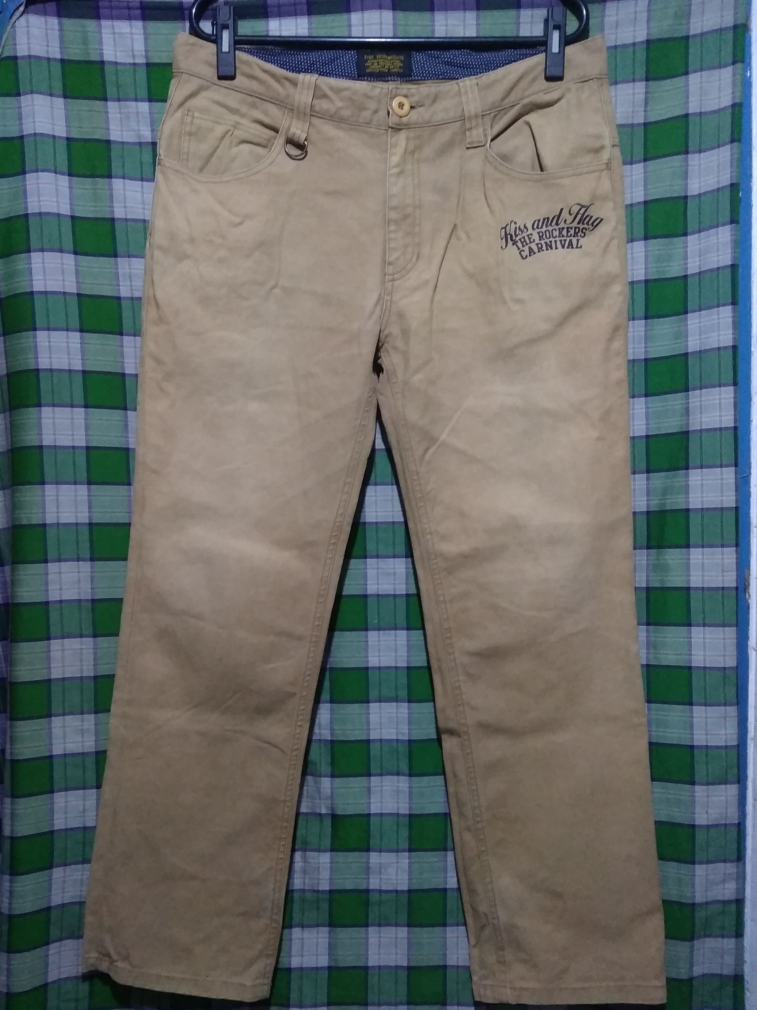 Japanese Brand ETBX Intermediate Lady of Guadalupe chino pants Size US 36 / EU 52 - 7 Thumbnail