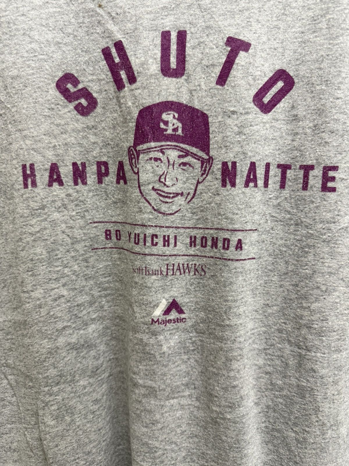 Majestic Majestic Japanese Player Baseball SHUTO HANPA NAITTE tshirt Size US S / EU 44-46 / 1 - 8 Thumbnail